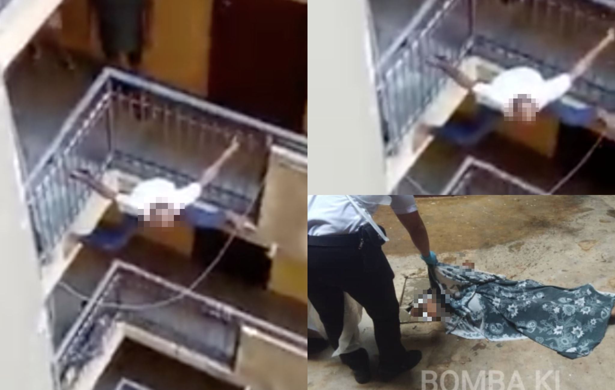 Berkelakuan Pelik Sebelum Panjat Pagar, Lelaki Maut Terjun Tingkat 12