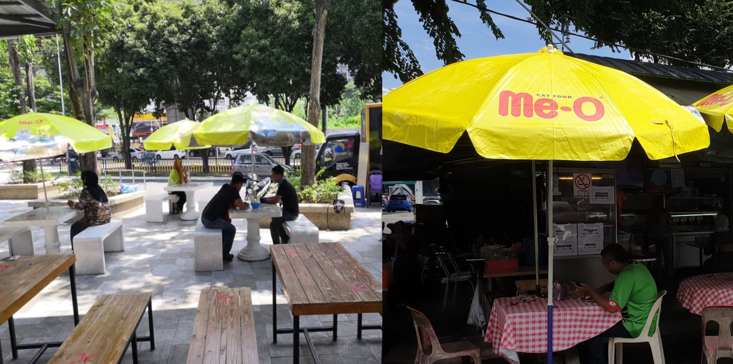 Korang Berniaga? Me-O Nak Bagi Payung Parasol & Apron Percuma Untuk Peniaga Kecil Yang Terpilih!