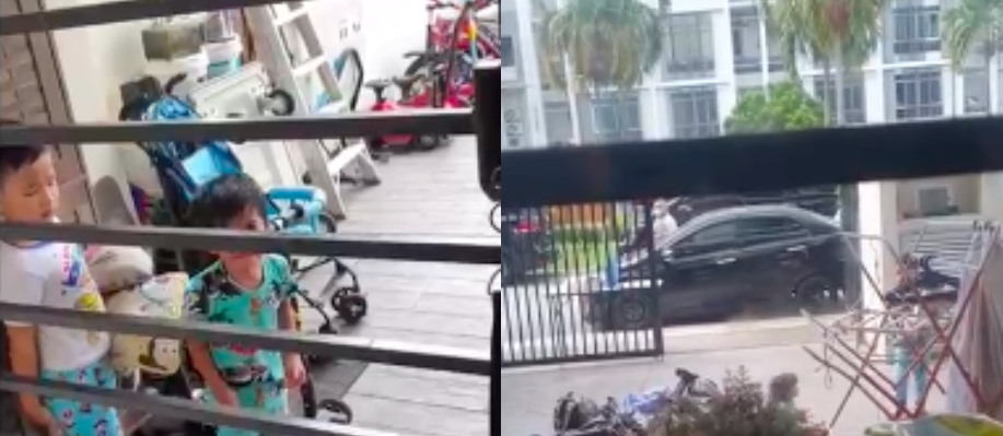 [VIDEO] ‘Bukan Halau Korang’ – Bapa Terpaksa Serahkan Tiga Orang Anak Kepada Jiran Sebab…