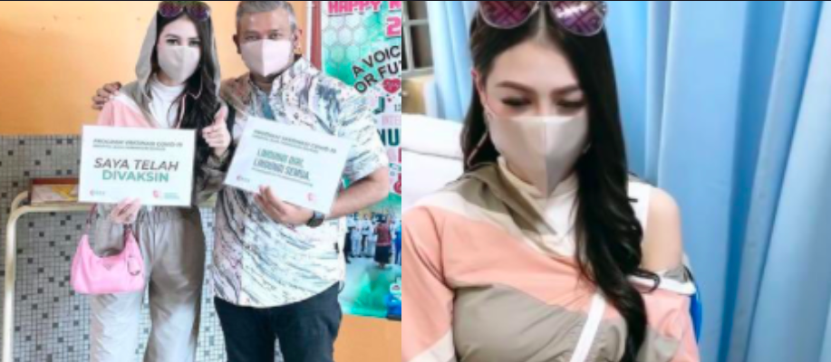 Netizen Pelik Eina Azman Padam Foto Terima Suntikan Vaksin Di IG