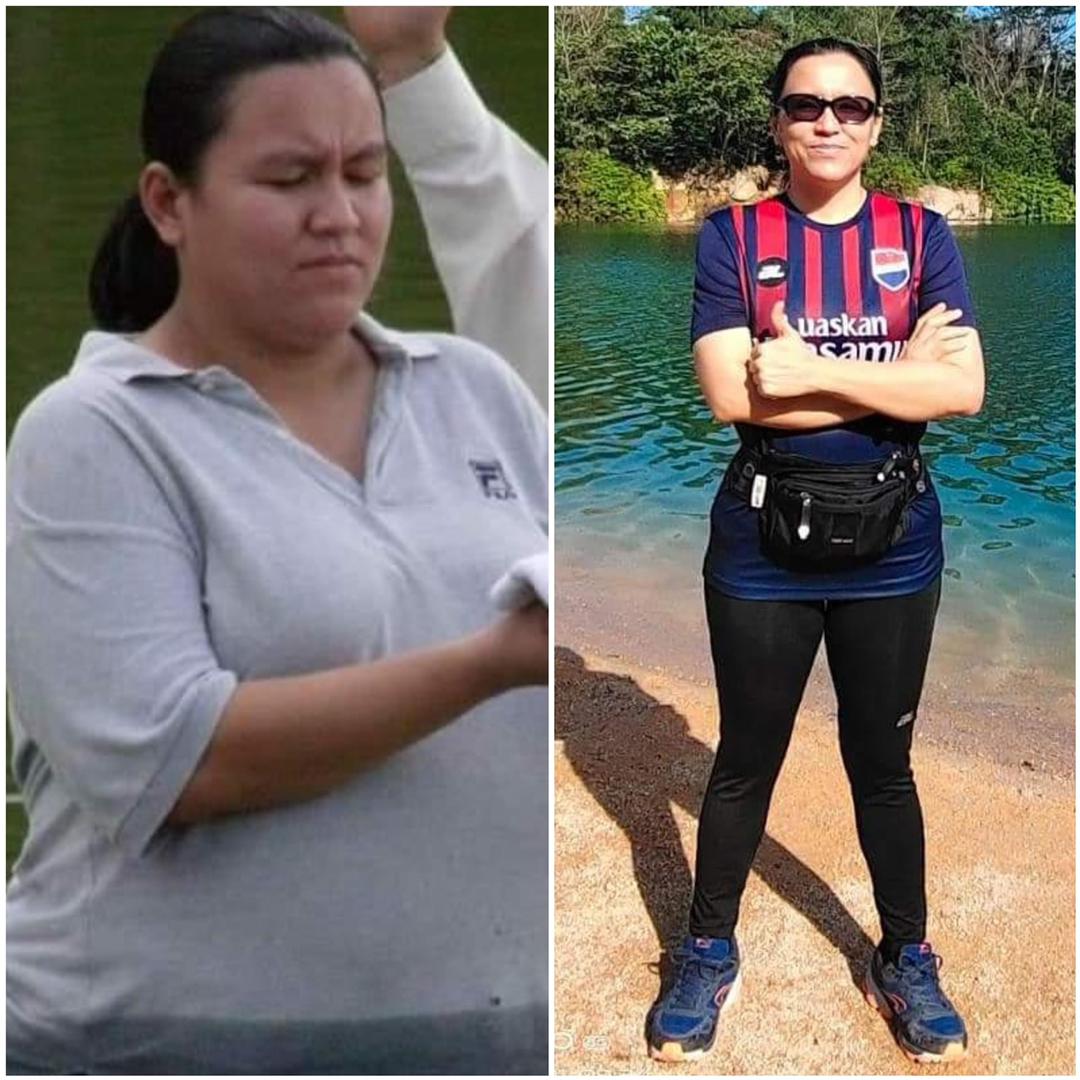 Hidap Kencing Manis ‘Kronik’, Wanita Nekad Amalkan Gaya Hidup Sihat Hilang Lebih 56kg Dalam Masa 2 Tahun!