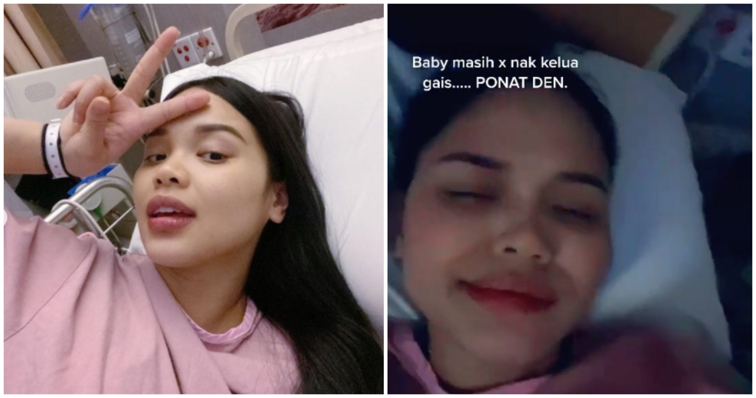 Ain Edruce Selamat Lahirkan Anak Sulung. Sempat Lagi Buat TikTok!