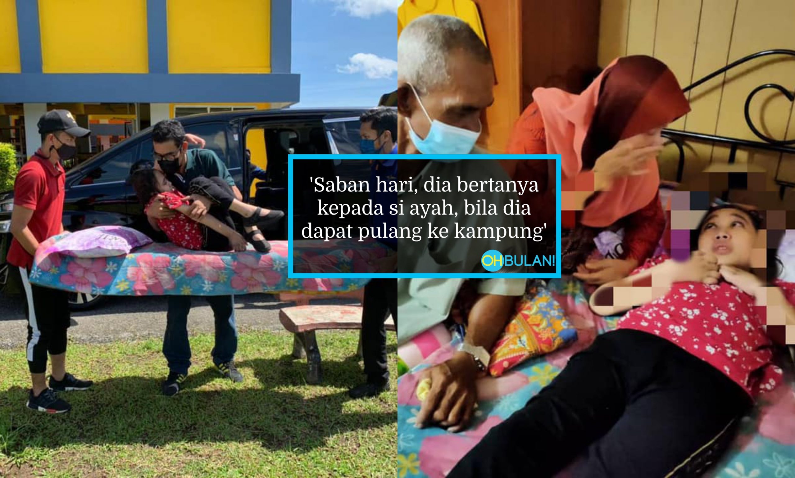 ‘Sejak Akhir Ini, Itu Soalan Diutarakan Setiap Hari’- Hasrat Pesakit Kanser Tahap 3 Nak Beraya Di Kampung Tercapai