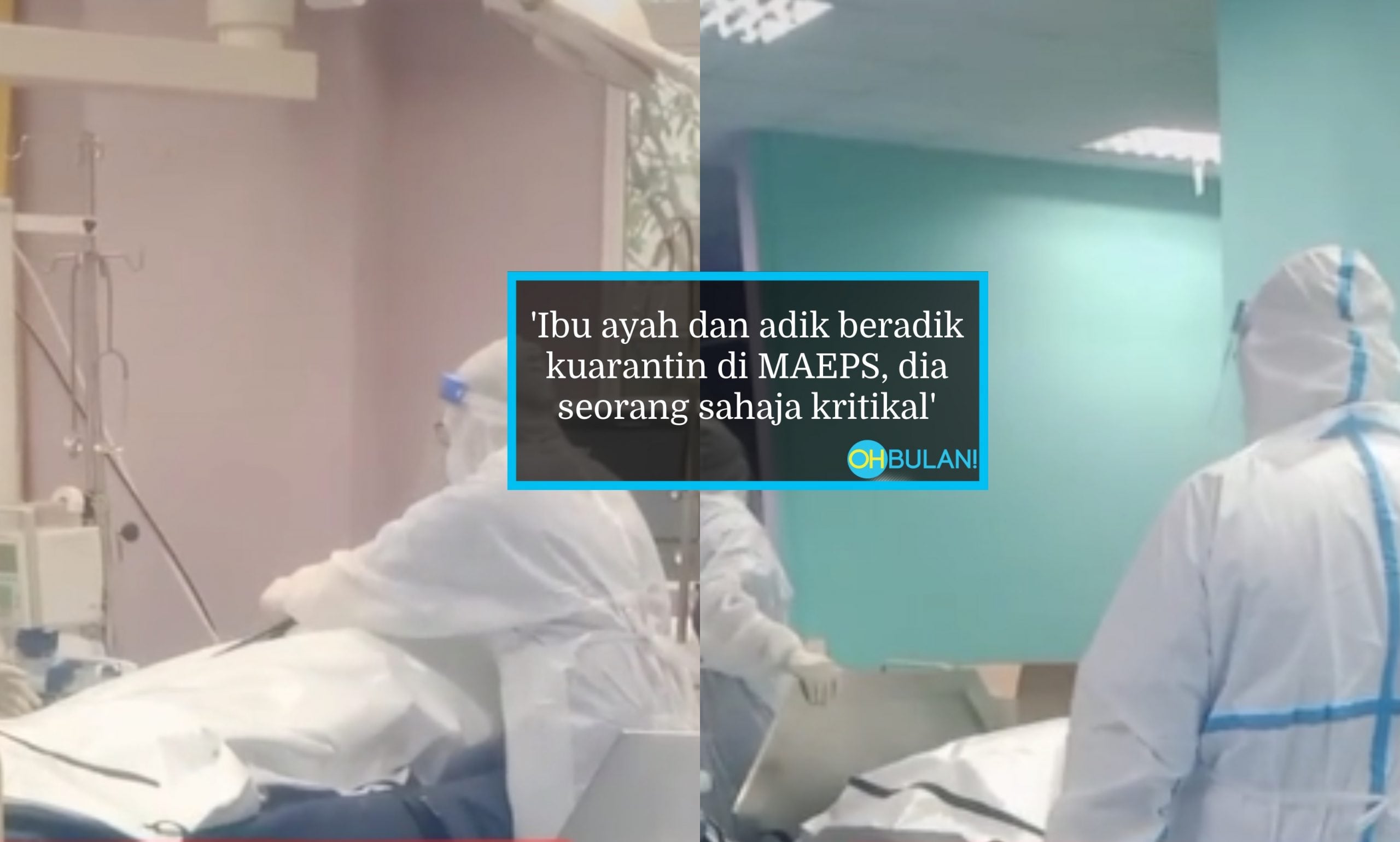 [VIDEO] ‘Mak Redha..’ – Satu Keluarga Positif Covid-19, Pesakit Kritikal ‘Pergi’ Lepas Video Call Ibu…