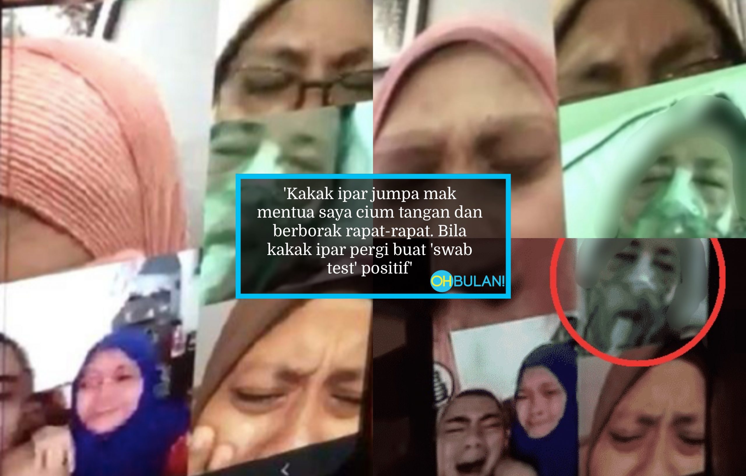 ‘Mak Buka Mata, Mengucap’ – Tak Dibenarkan Melawat, Anak-Anak Menangis Video Call Ibu Sedang Nazak