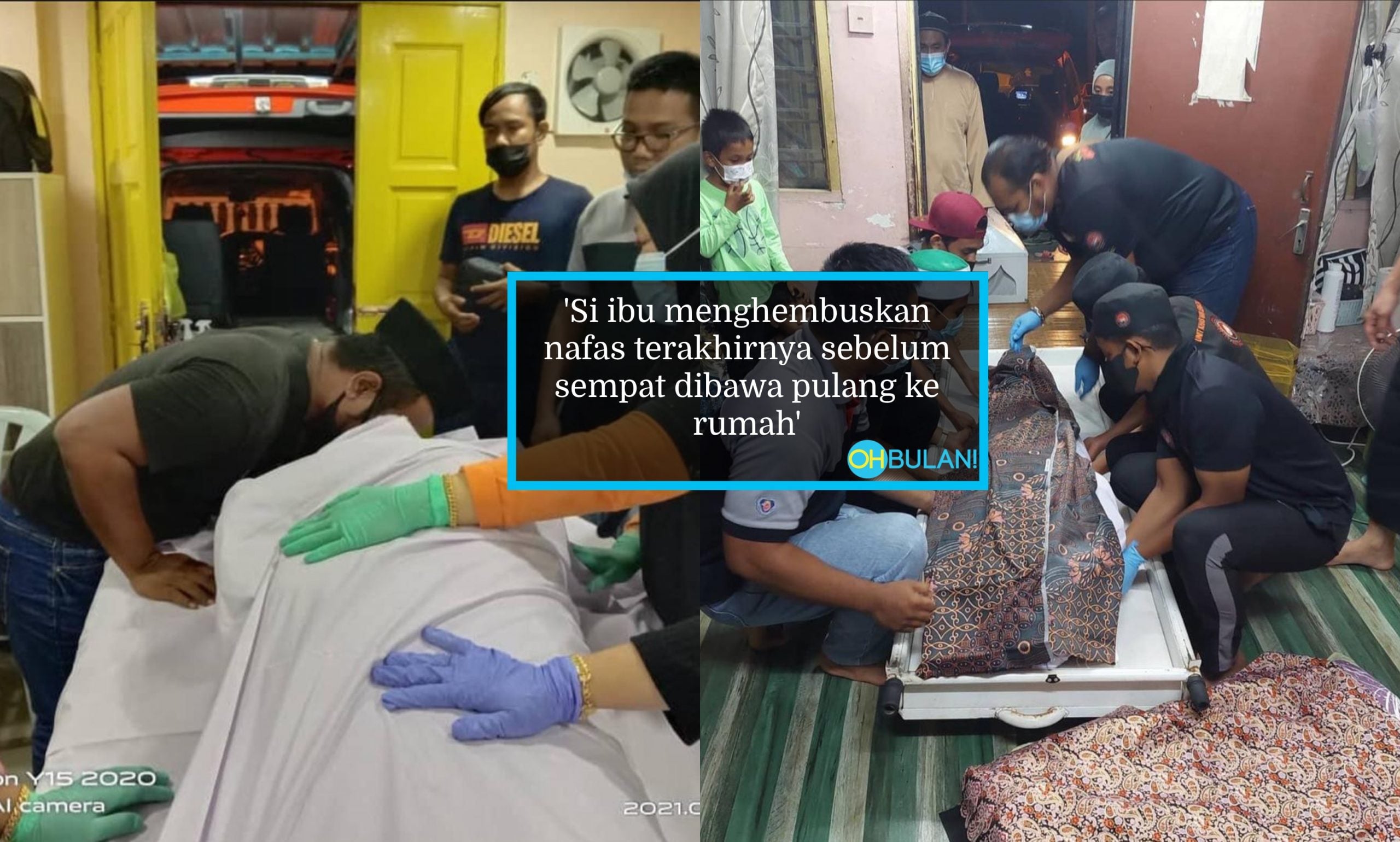 Ingat Doktor Call Maklum Mak Dah Boleh Balik, Lelaki Sebak Rupanya Pergi Hospital Kena ‘Jemput’ Jenazah Mak