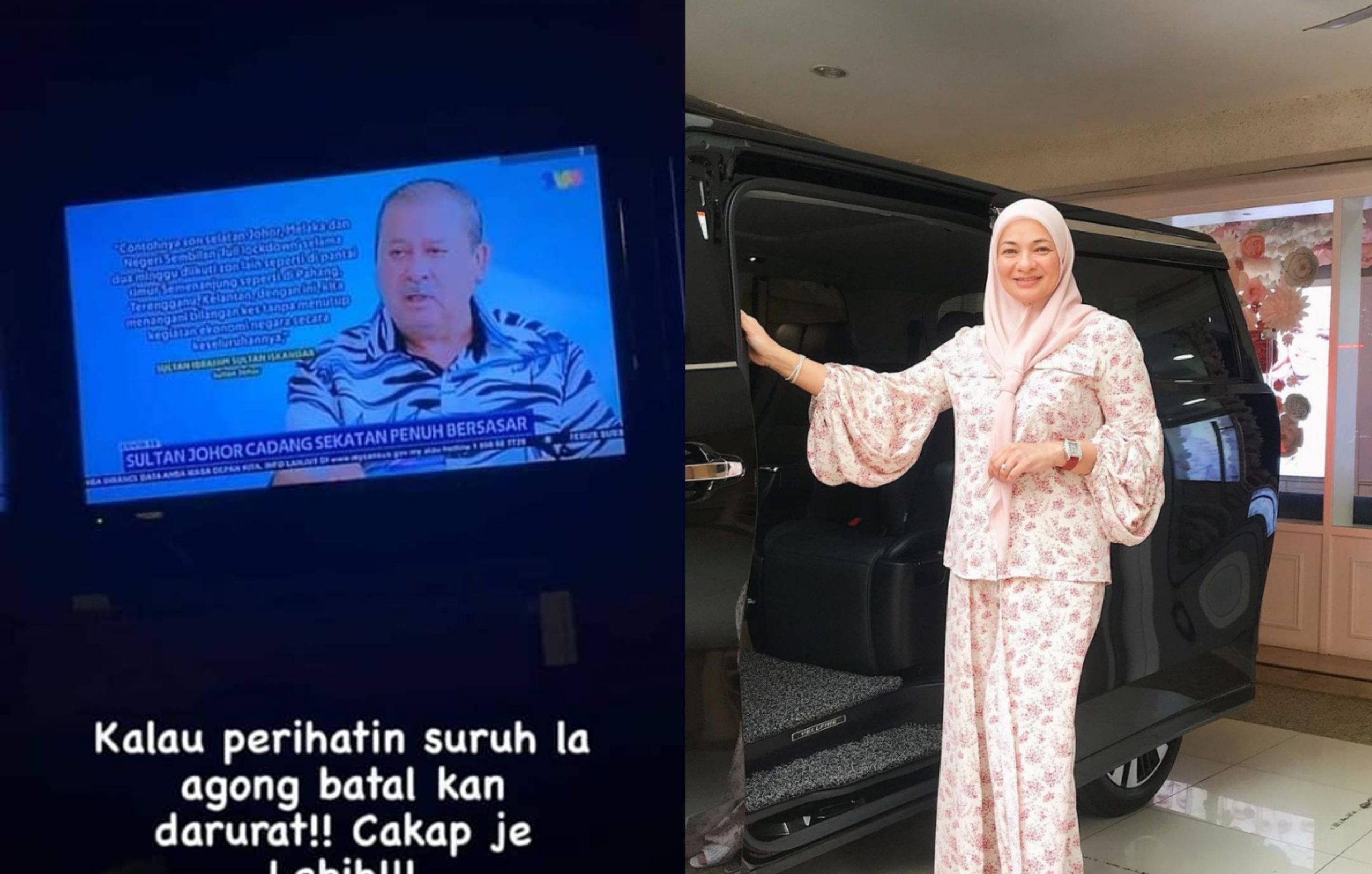 Persoal Kuasa Sultan Johor Mak Neelofa Dakwa Pengurus Media Sosial Yang Update Ig Story