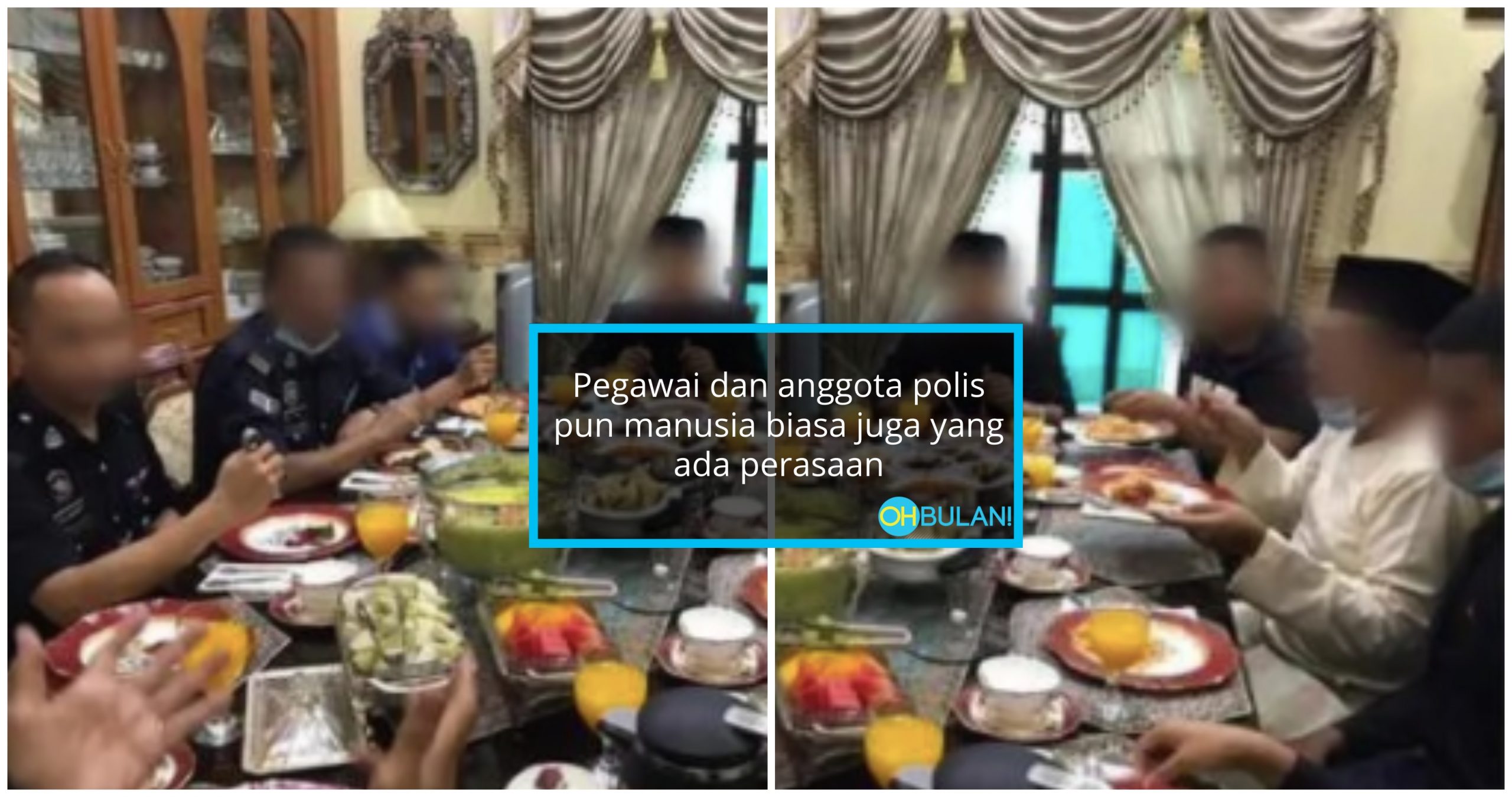 Jemput Anggota Masuk Makan Juadah Raya, Bekas Pegawai Polis Disiasat