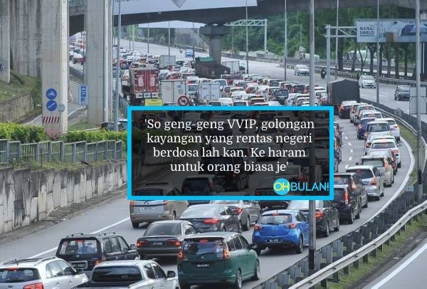 ‘Geng Kayangan, VVIP Rentas Tak Apa?’ – Netizen Kurang Setuju Hukum Haram Rentas Negeri