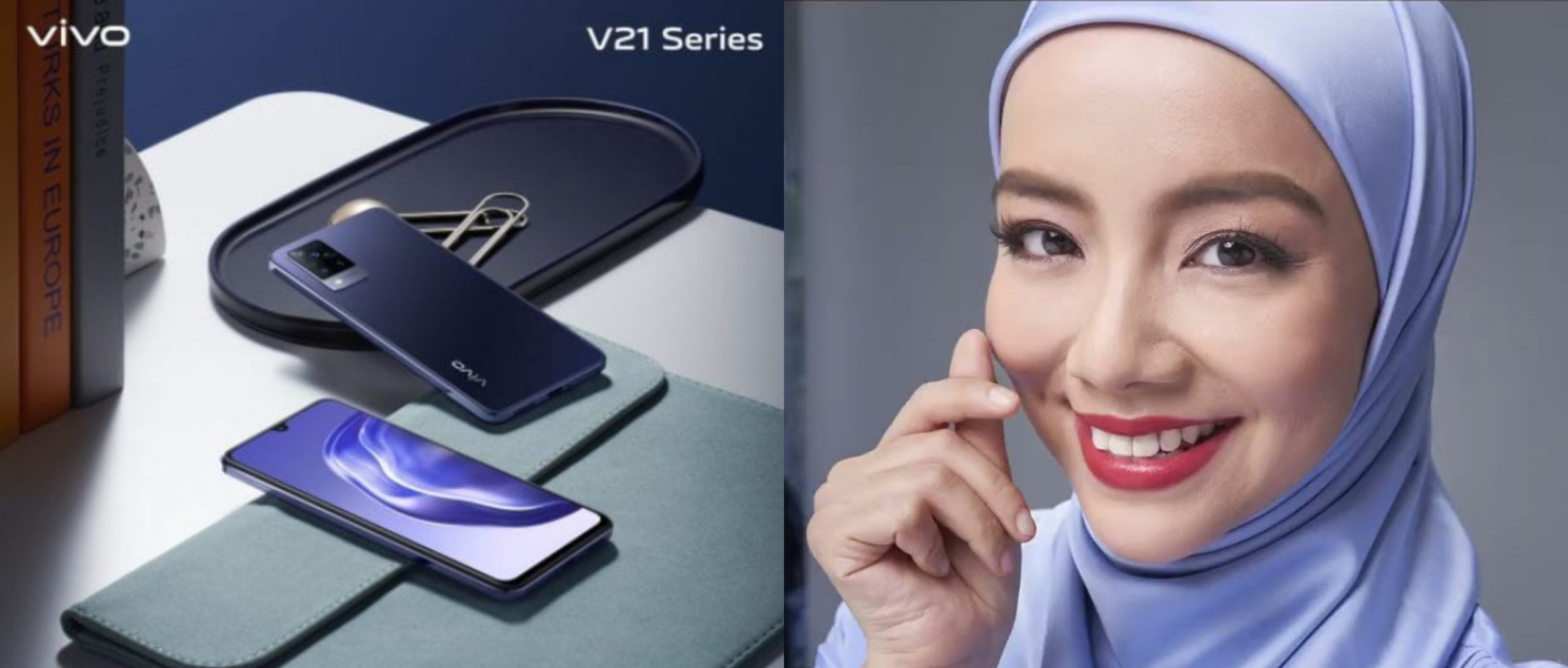 Rakam Momen Raya Korang Dengan Sempurna Menggunakan vivo V21! Kamera Hadapan 44MP Geng!