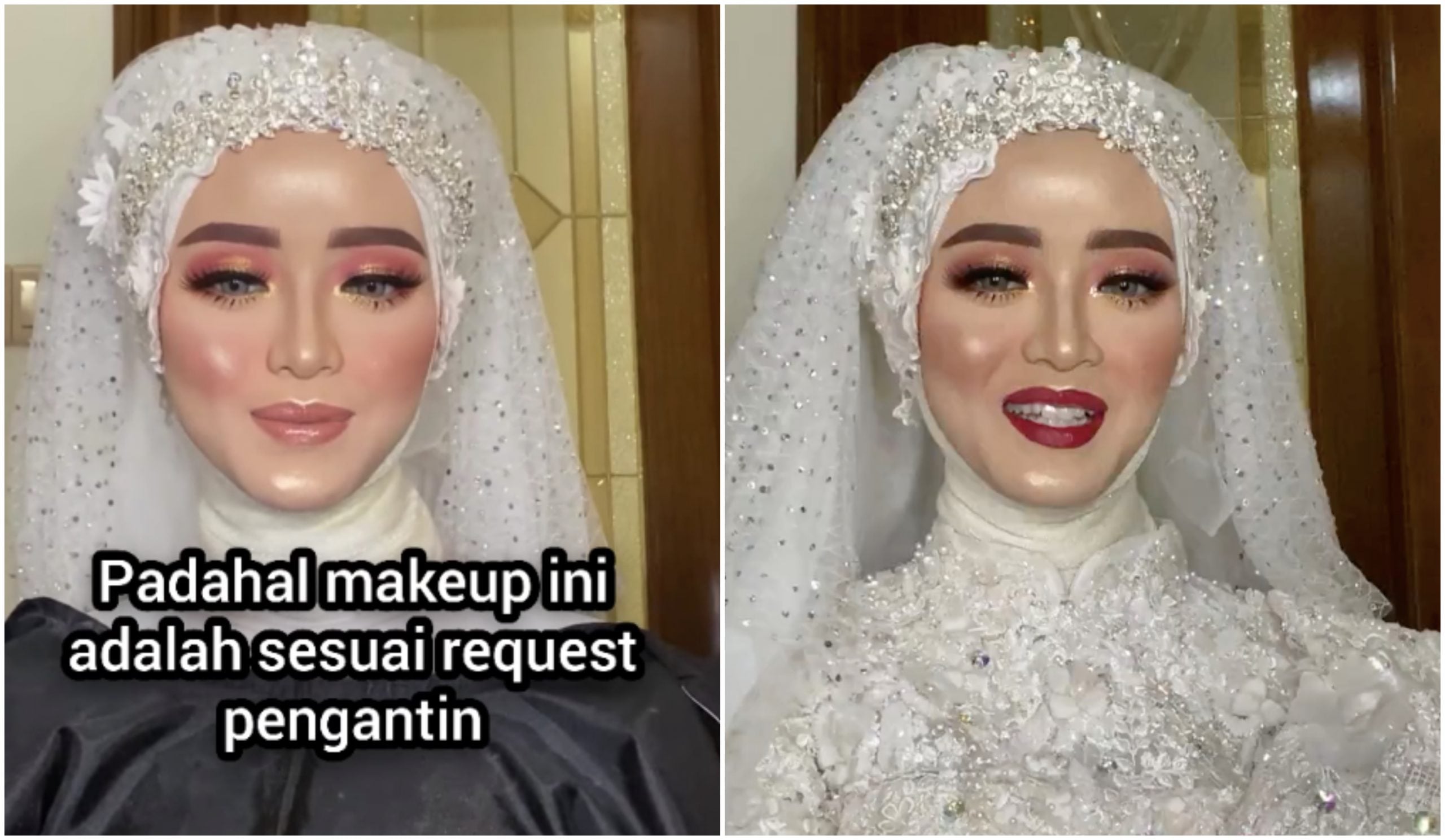 MUA Kecewa Solekan Pengantin Dikritik Jiran & Keluarga, Dianggap Wajah Seperti ‘Mayat’