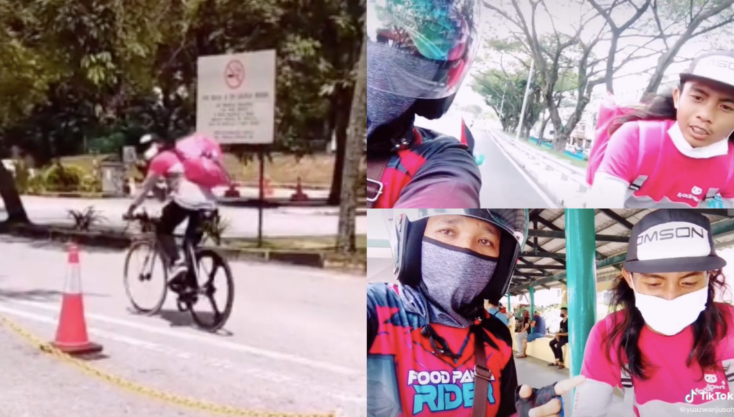 ‘Abang Tolong Saya, Bapak Saya Masuk Hospital’ – Niat Nak Tegur Rider Bawa Basikal, Tak Sangka…
