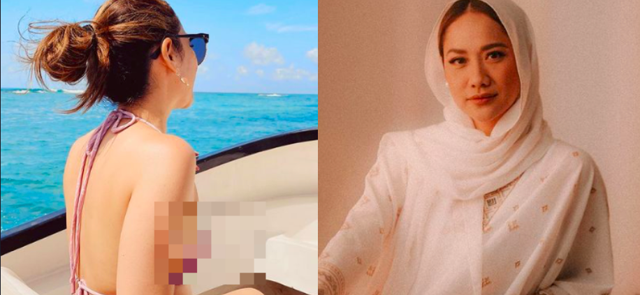 ‘Tolong Hormat Arwah Ashraf’ – Foto Bunga Citra Lestari Pakai Bikini ‘Ungu’ Jadi Bualan Netizen