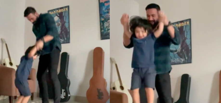 [VIDEO] Tarian ‘Baby Shark’ Versi Sharnaaz & Jebat Jayden Buat Netizen Terhibur. Siap Lompat Lagi!