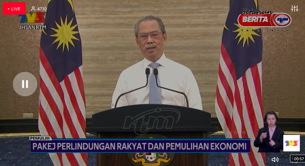 Bantuan Khas Covid-19 Buat Rakyat Malaysia Cecah RM1,300 & Pengeluaran i-Citra Sehingga RM5k