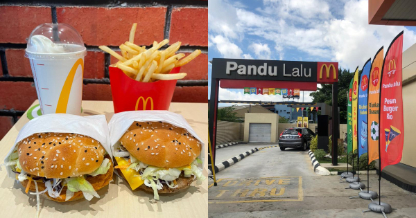 Terliur Tengok Burger Rio Dah Kembali Di McD, Kali Ni Korang Mesti Try!