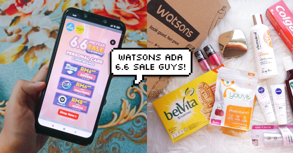 Main, Menang & Jimat Sehingga 80% – Antara Promosi Untuk Korang Sempena Watsons 6.6 Sale!