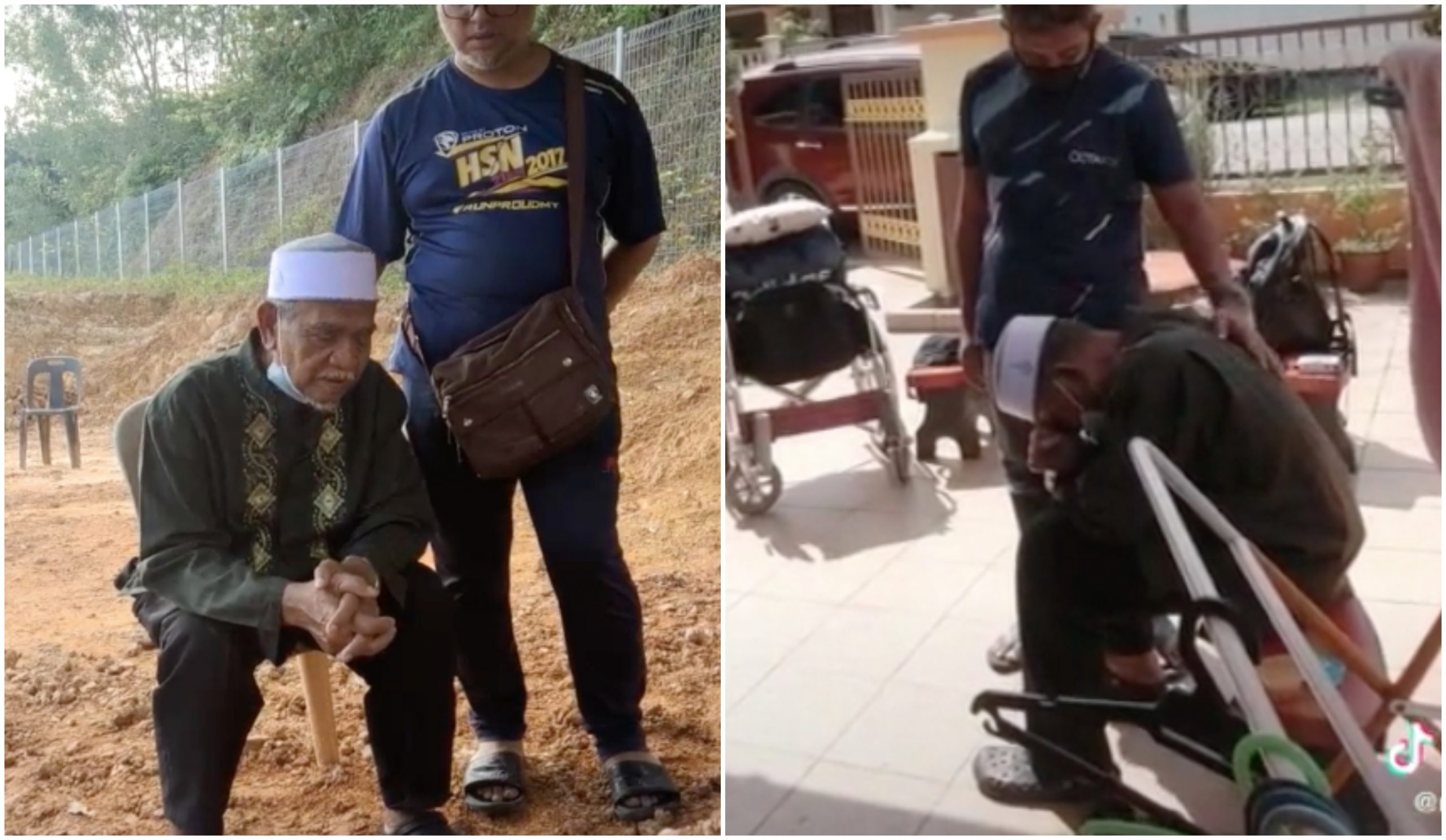 [VIDEO] Warga Emas Sebak & Terduduk, Balik Dari Pusat Kuarantin Isteri Dah Meninggal 3 Hari Lepas