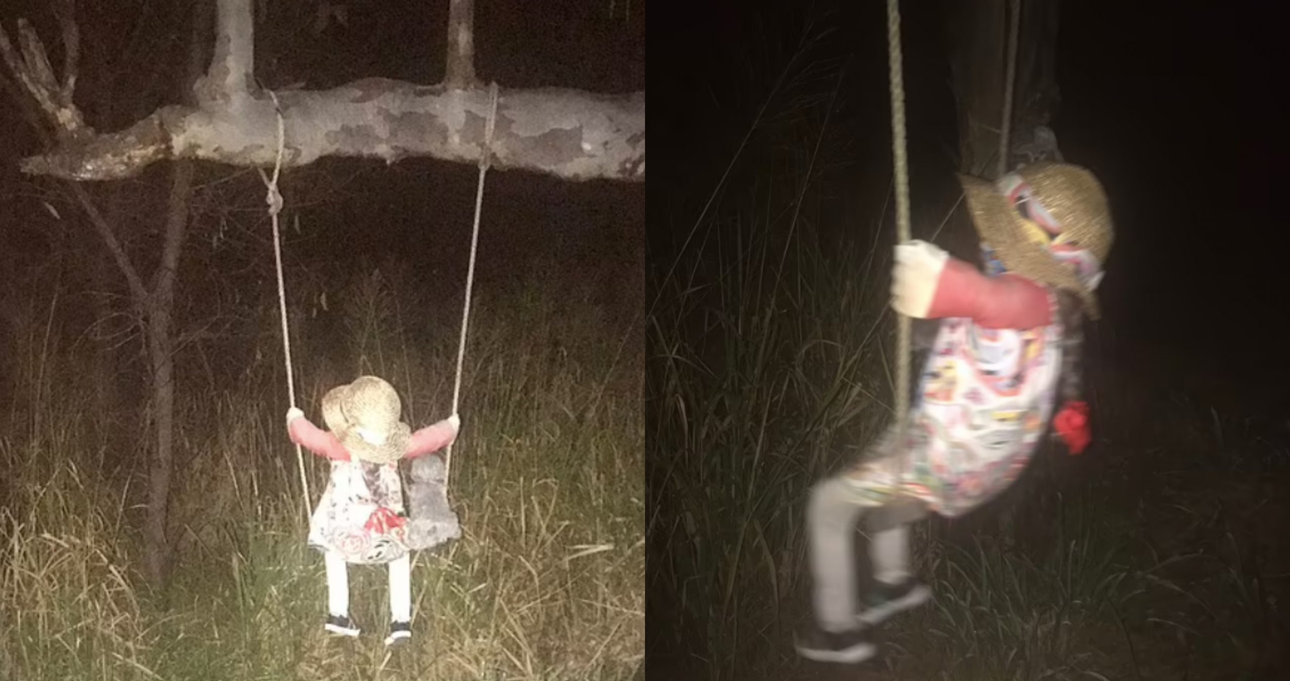 Misteri ‘Patung’ Main Buaian Gemparkan Penduduk Kampung, Semua Tak Berani Kacau Bimbang Diganggu