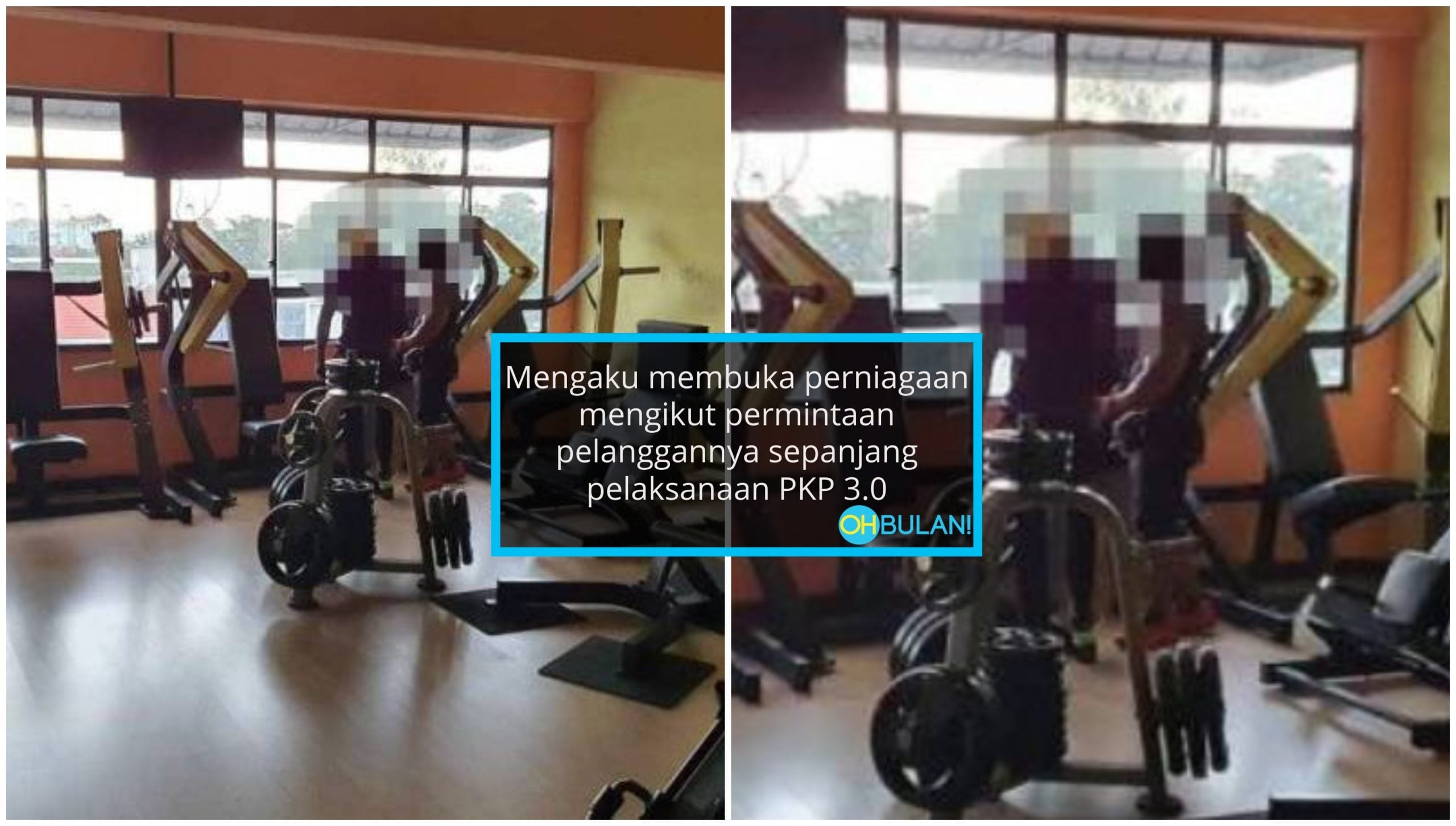 Pemilik Gym Kena Kompaun Buka Gym, Bagi Alasan Pelanggan Yang Minta