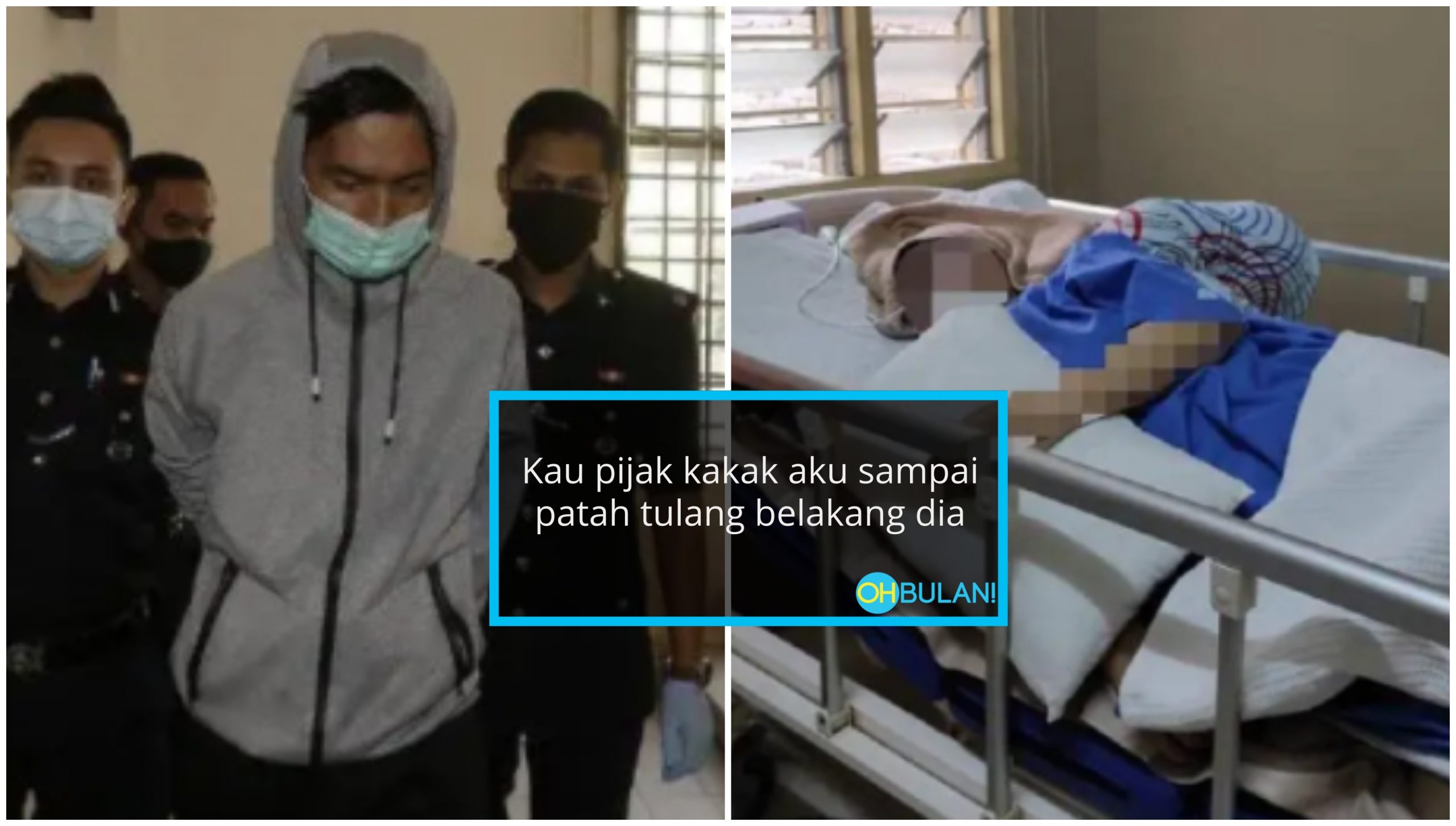 ‘Aku Doakan Hidup Kau Tak Tenang’ – Adik Wanita Koma Dipukul Suami Harap Hukuman Setimpal Dikenakan