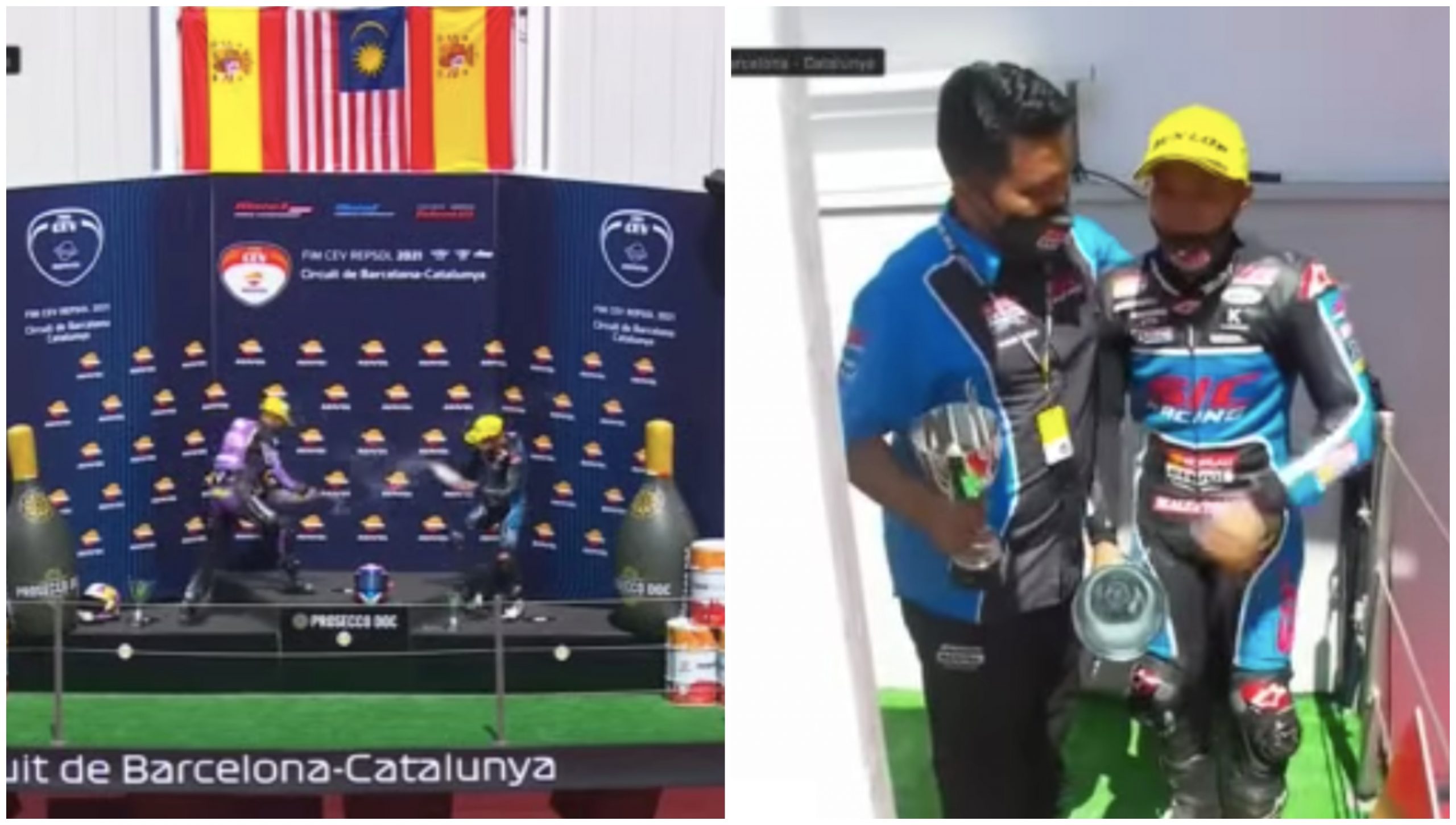Lari Turun Pentas Sebelum ‘Party’ Minuman Keras Bermula, Pelumba Malaysia Ini Terima Pujian
