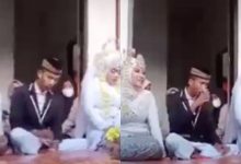 [VIDEO] Bagai Bulan Jatuh Ke Riba, Lelaki ‘Syok’ Dapat Kahwin Dua Gadis Dalam Satu Majlis