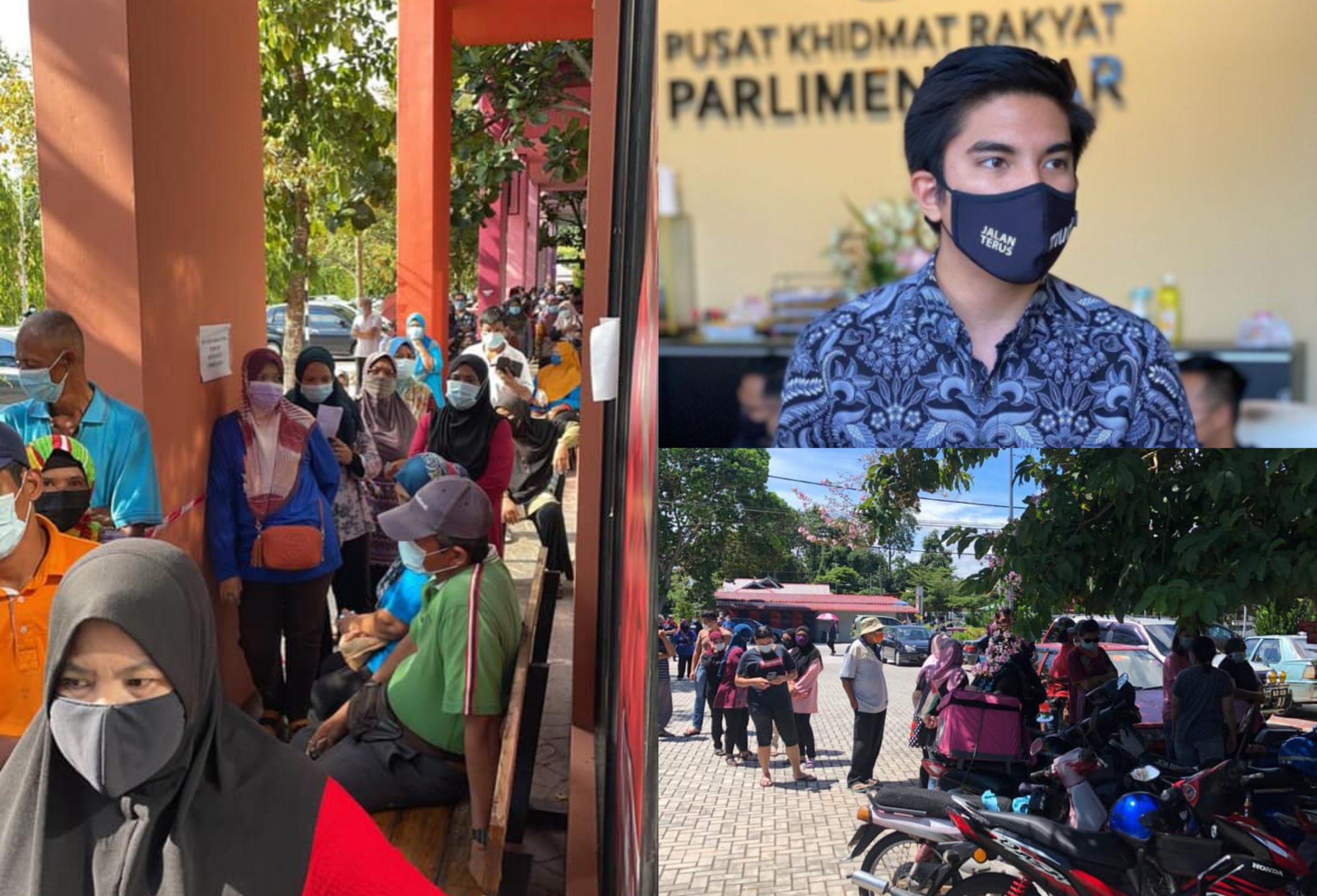 Pejabat Parlimen Agih Bantuan Syed Saddiq Diarah Tutup