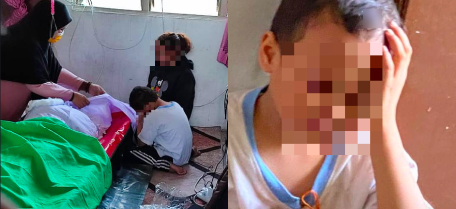 Bangun 3 Pagi Urut Mak, Ingat Mak Dah ‘Tidur’ Selepas Mengadu Sakit, Anak Kecil Ini Insan Terakhir Di Sisi