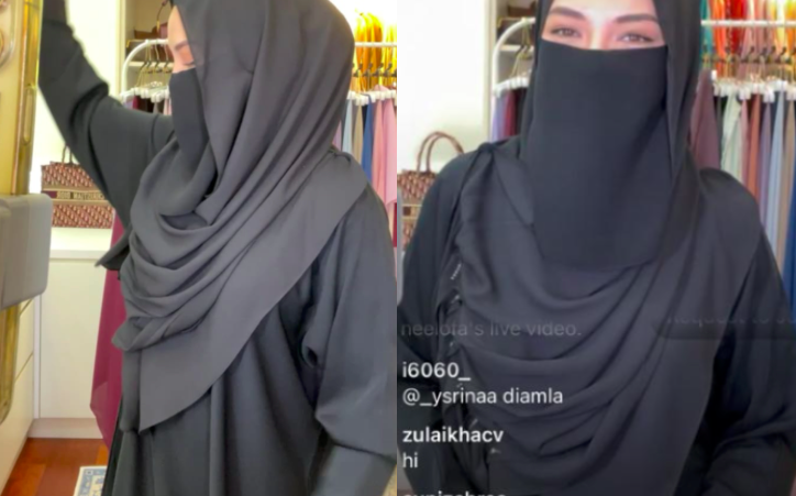 Netizen Dakwa Nampak ‘Baby Bump’ Neelofa Masa Live?