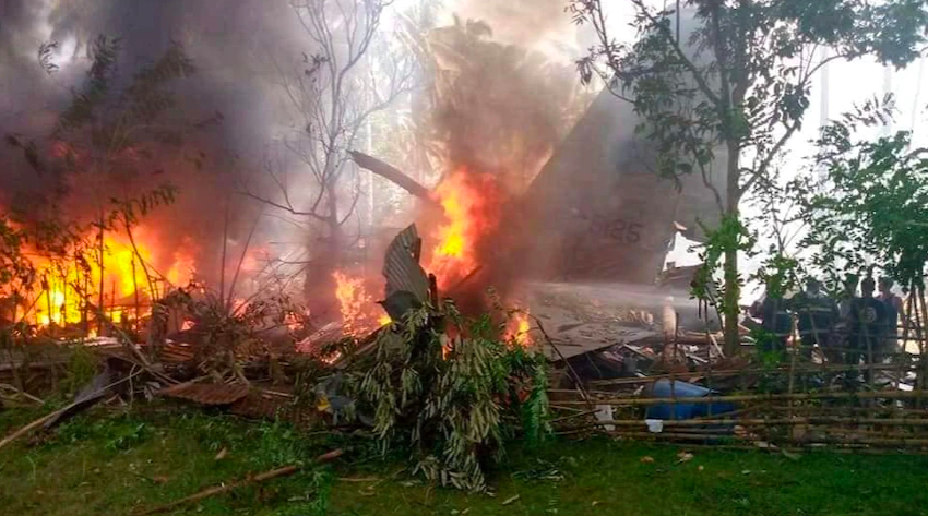 Kapal Tentera Filipina Terhempas, 17 Orang Dilaporkan Maut