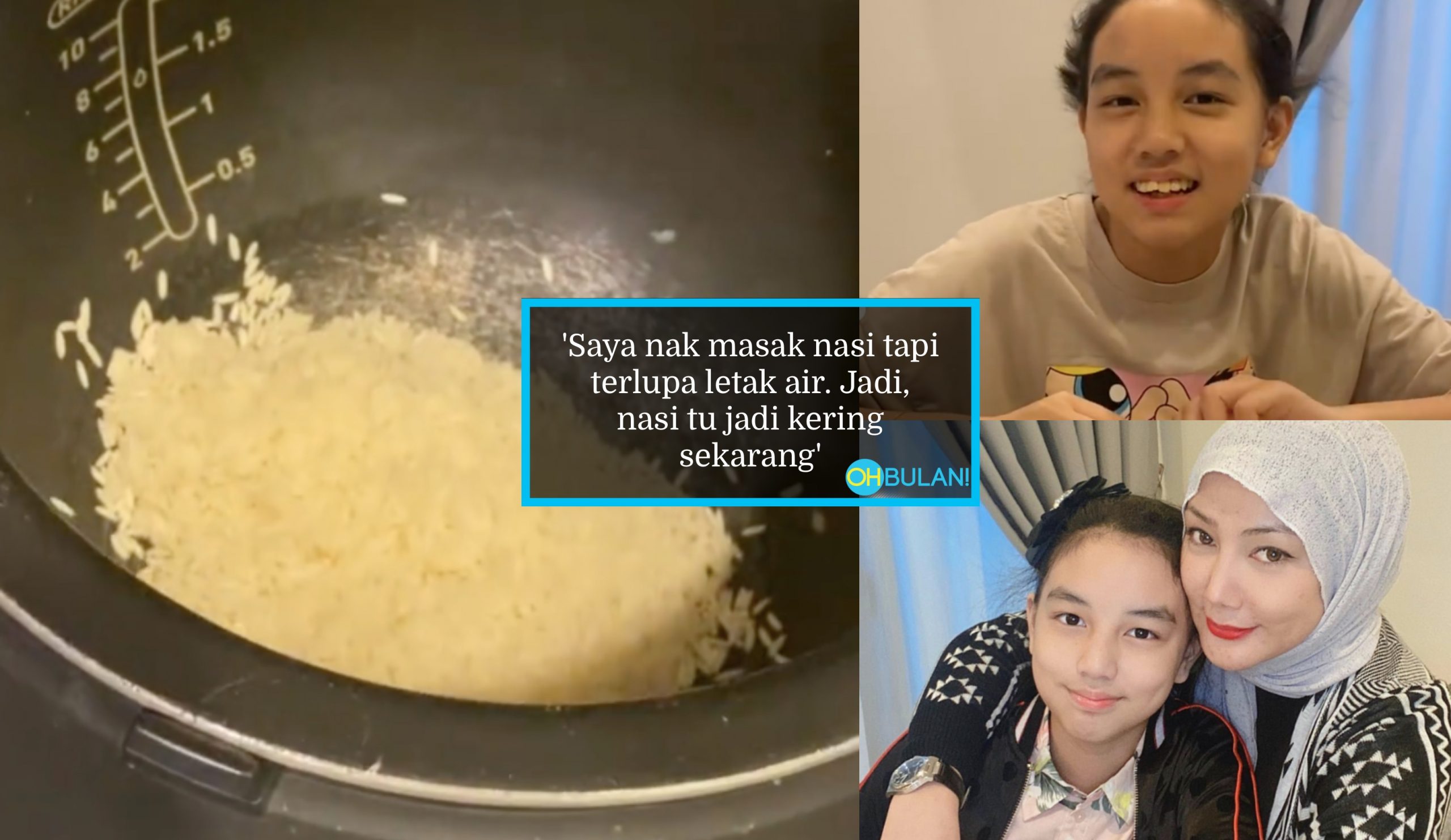 ‘Don’t Have To Post On Your Story Ma’ – Aleesya Bangga Reti Tanak Nasi, Sekali Lupa Letak Air! Ini Reaksi Erra Fazira