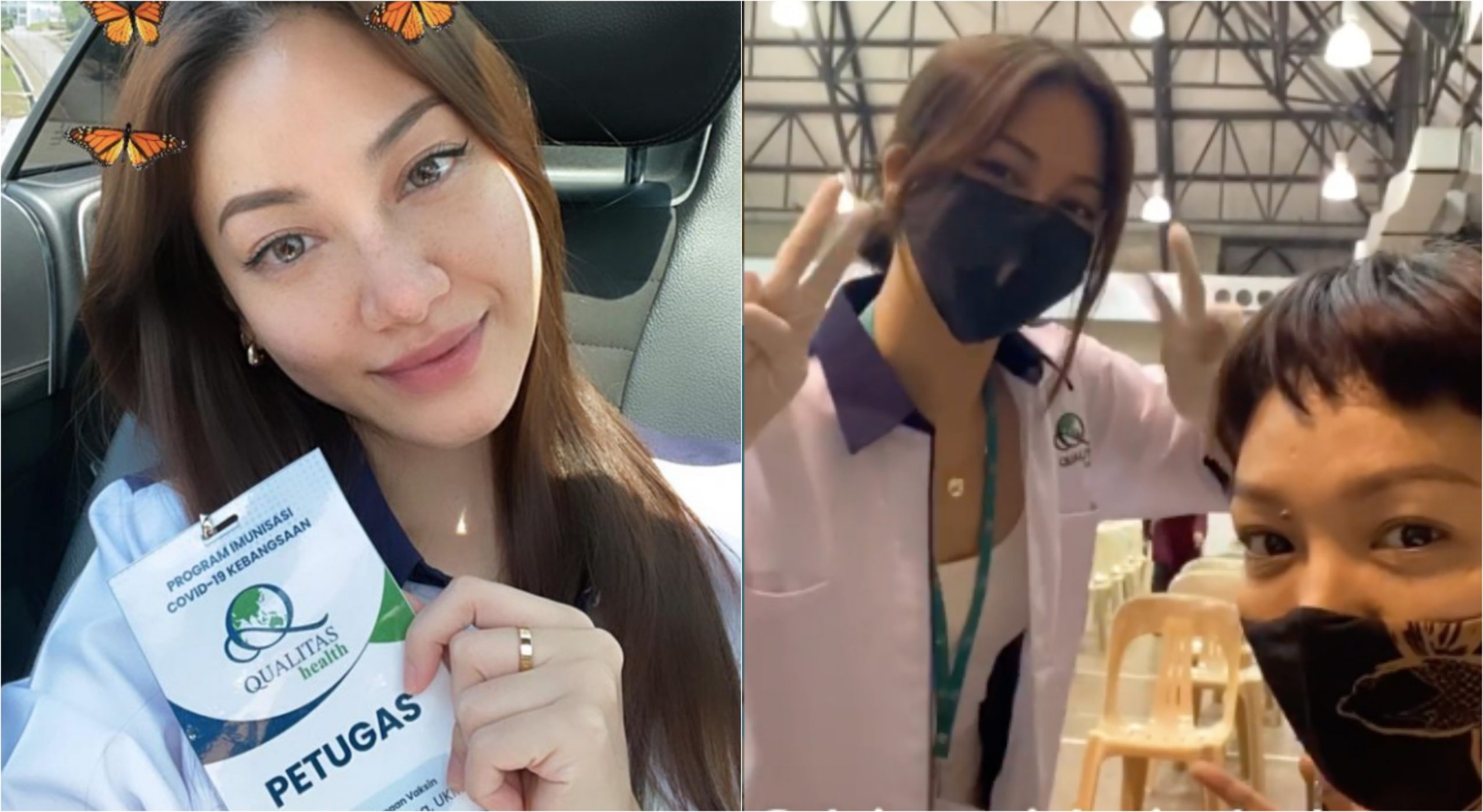 ‘Seronok Dapat Membantu’ – Daiyan Trisha Bangga Jadi Volunteer Di Pusat Vaksin