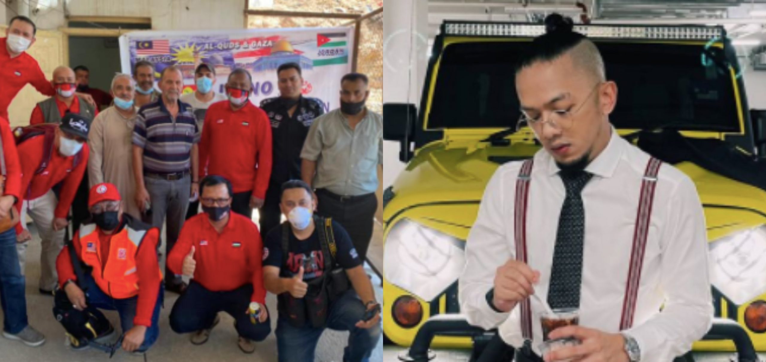 Azeez Rahim Agih Bantuan Di Kem Pelarian Gaza, Netizen Tanya Caprice Tak Ikut Ke? - Vimarsana News