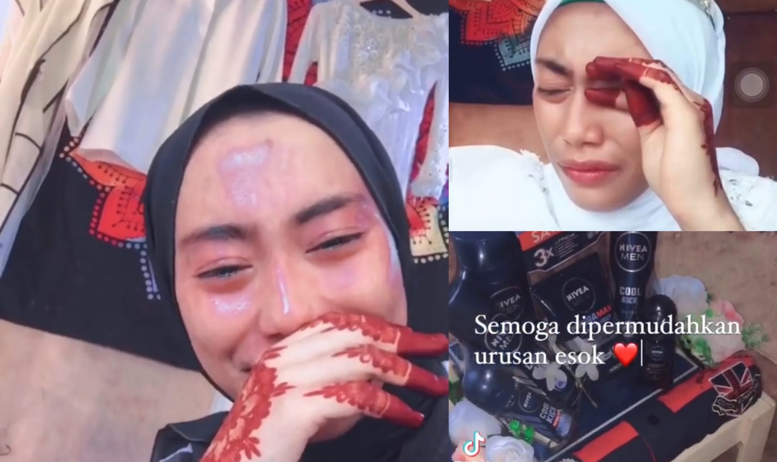 Jari Dah Berinai, Wanita Menangis Bakal Suami Tak Datang Majlis Nikah ‘Dah Call 300 Kali Tapi Tak Angkat’