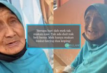 ‘Tak Berniaga Nak Makan Apa’ – Nenek 87 Tahun Meniaga Tepi Kaki Lima Undang Sebak