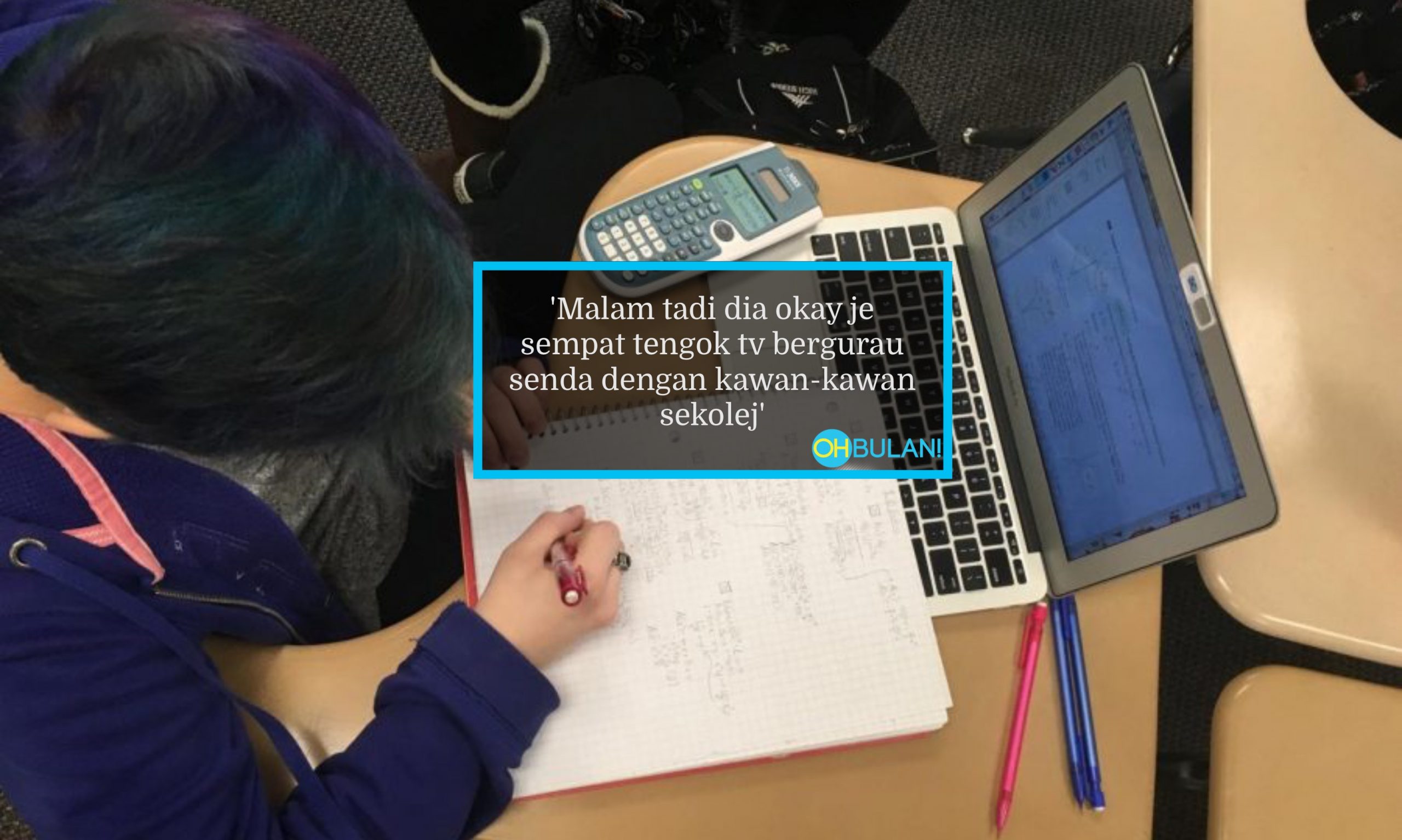 Didakwa Stres & Tak Cukup Tidur Kejar ‘Deadline Assignment’, Pelajar IPTA Temui Ajal Akibat Pendarahan Otak