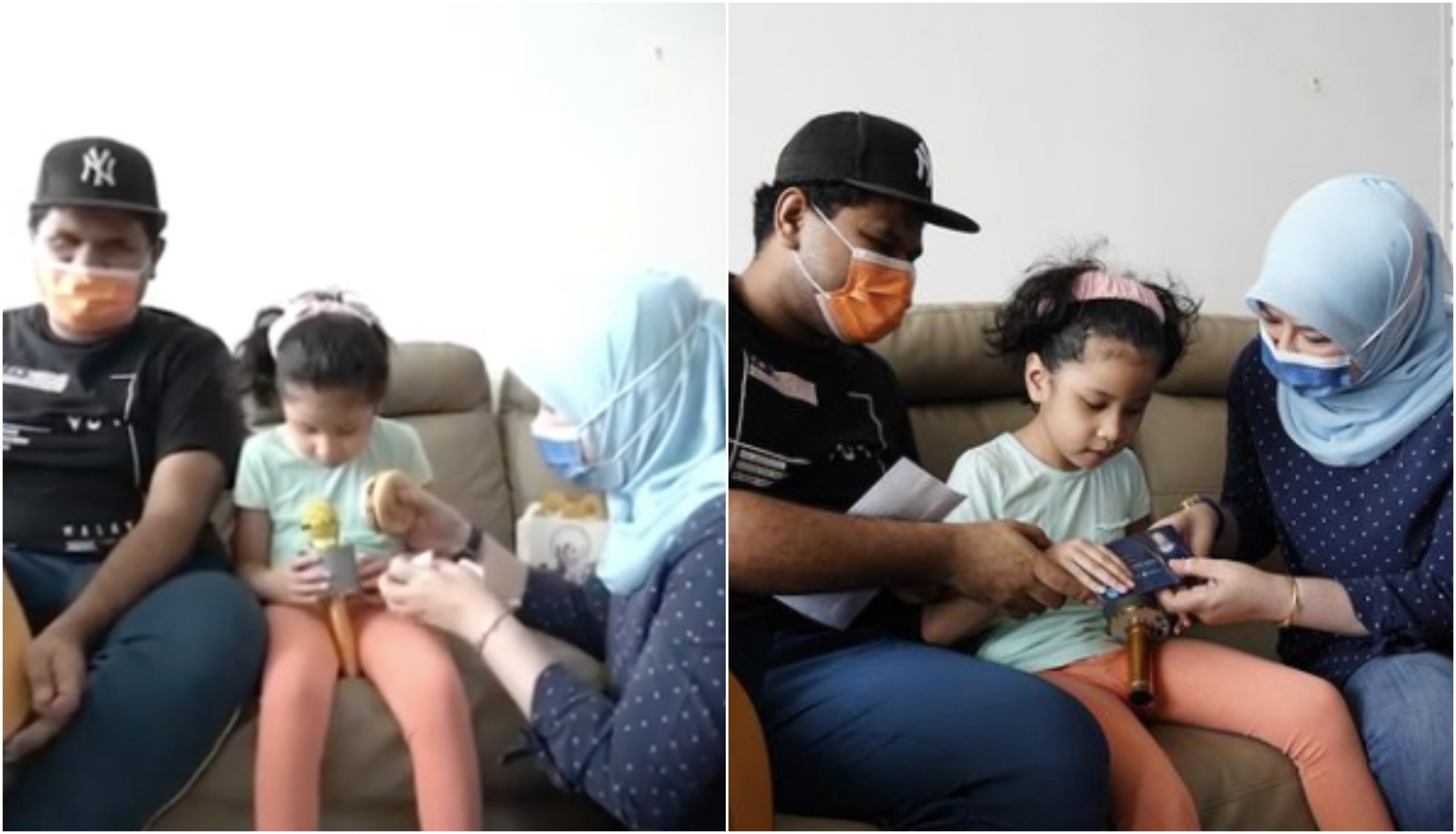 ‘Nak Aunty Suap…’ – Rina Harun Jelas Tindakan Suap Makanan Anak Fandi Caliph Buskers