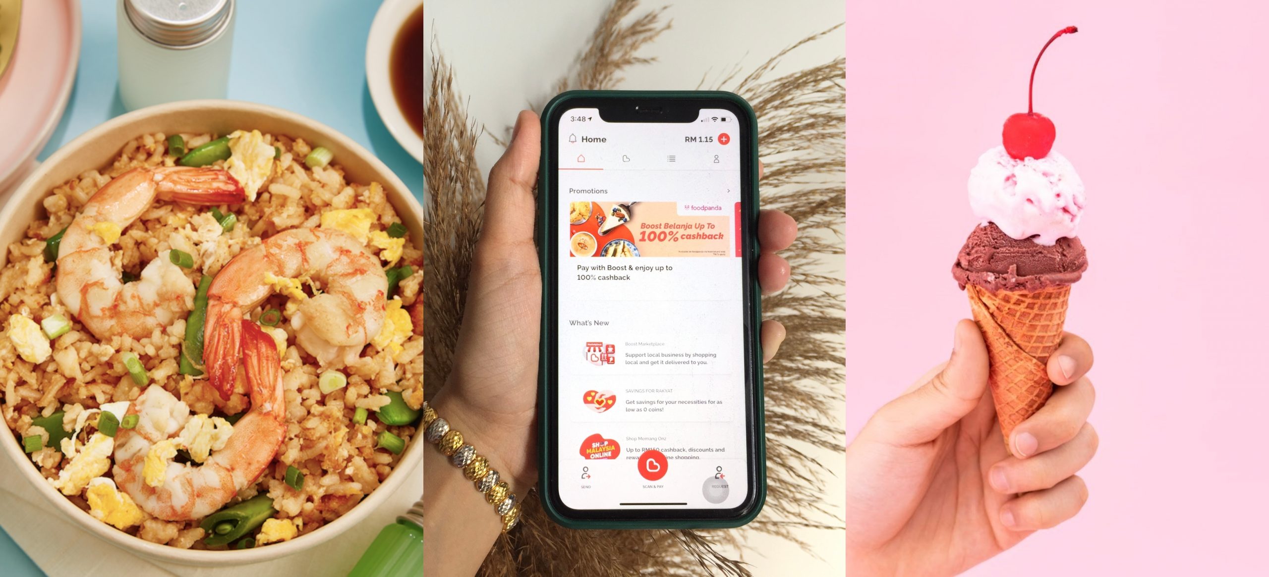 Nak Makan Makanan Favourite Korang Dekat foodpanda? Jom! Boost Belanja, Siap Dapat Cashback Tau!