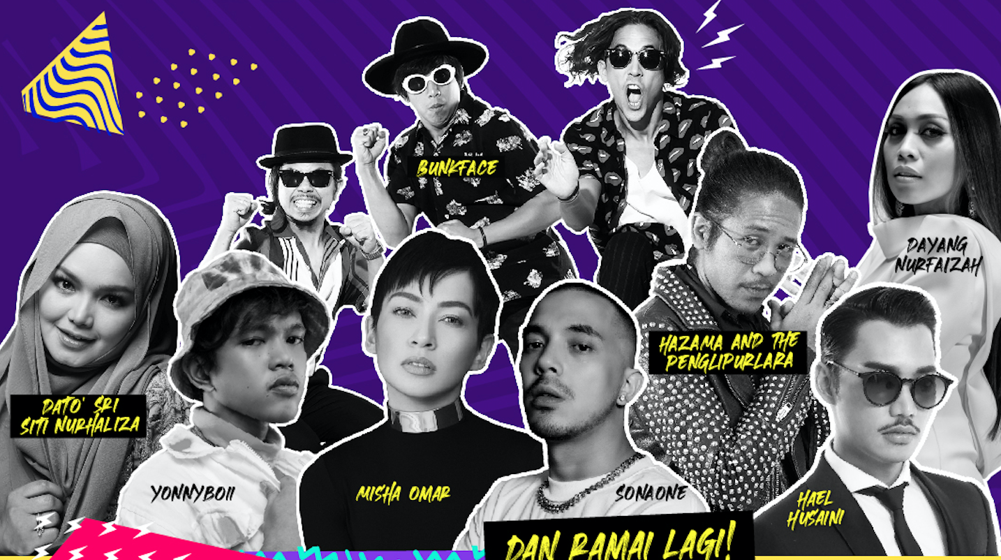 Lebih 30 Penyanyi Popular Bakal Buat Persembahan 24 Jam Di Program Amal COVAiD #BaikSemula