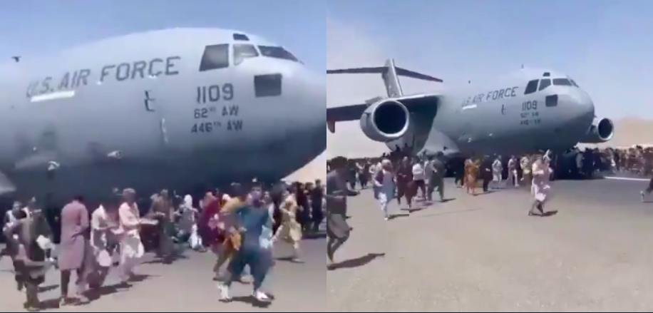 [VIDEO] Jatuh Dari Langit, Cubaan Rakyat Afganistan Lari Daripada Taliban Undang Padah