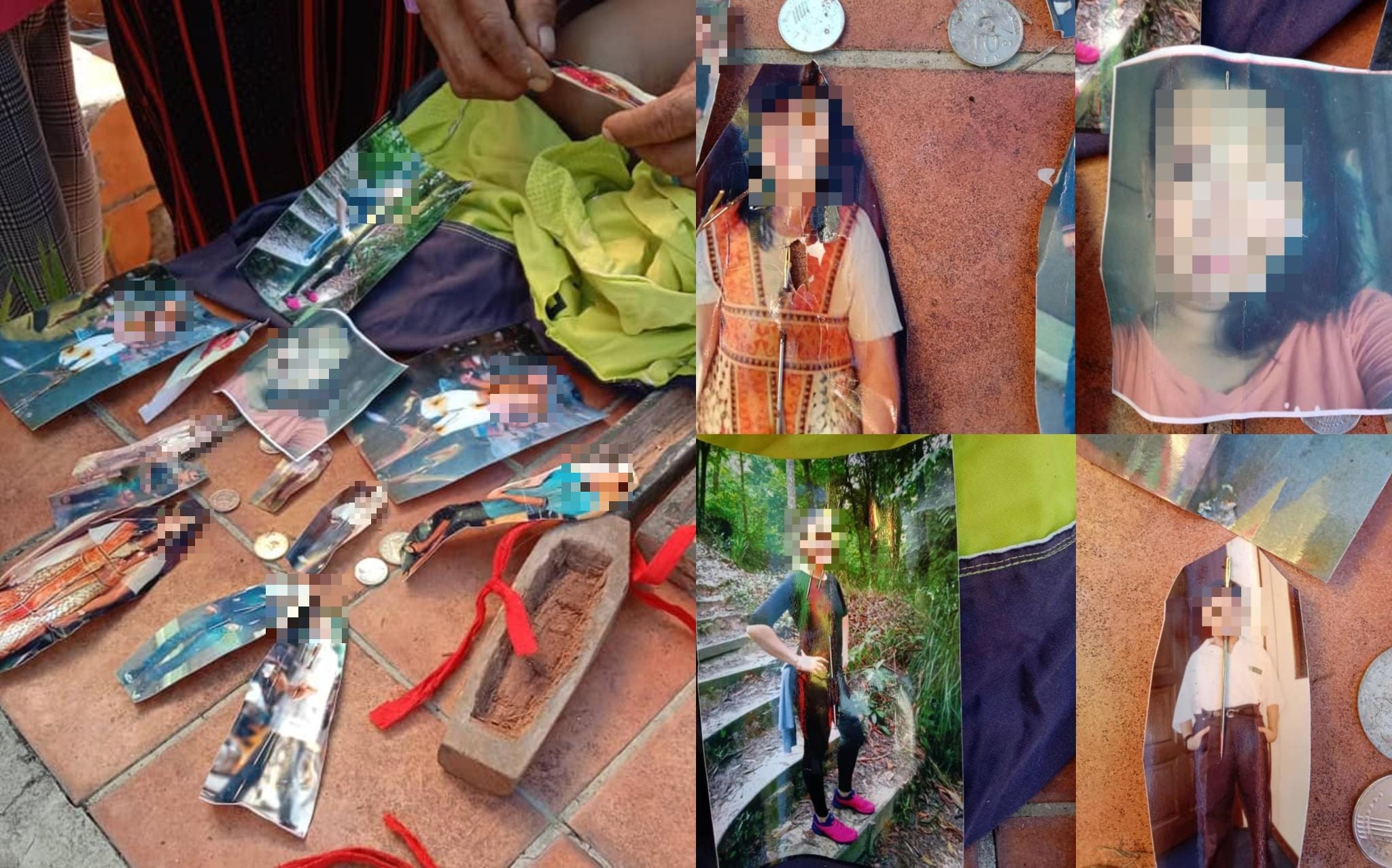Terkejut Jumpa Gambar Dengan Kesan Cucukan Jarum Di Kubur