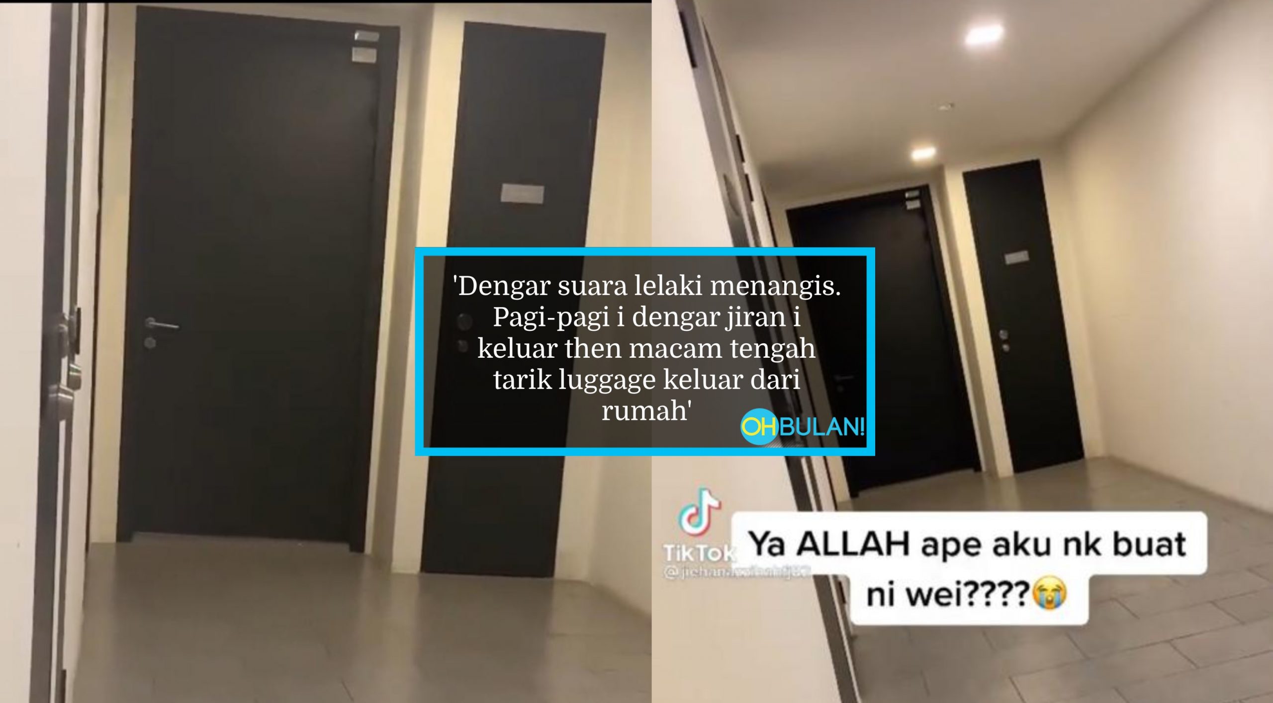 [VIDEO] Wanita Cemas Pukul 12 Tengah Malam Dengar Jiran Menjerit, Menangis ‘You’re Hurting Me’