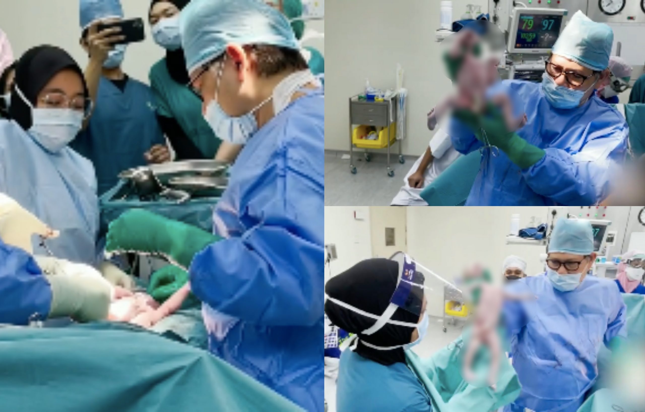[VIDEO] 4 Tahun Menanti & 2 Kali Keguguran, Ibu Muda Bersalin Kembar 4 Selepas Jalani IVF