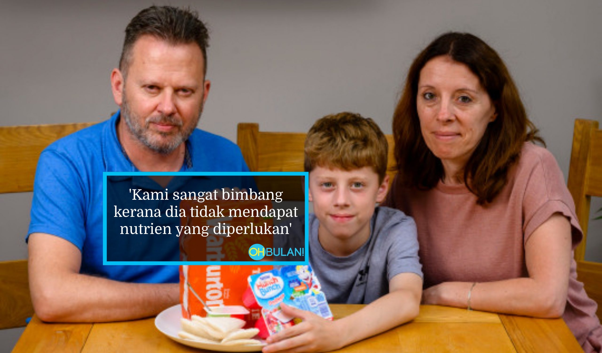 Fobia Terhadap Makanan, Kanak-Kanak Ini Hanya Makan Roti & Yogurt Setiap Hari Selama 10 Tahun