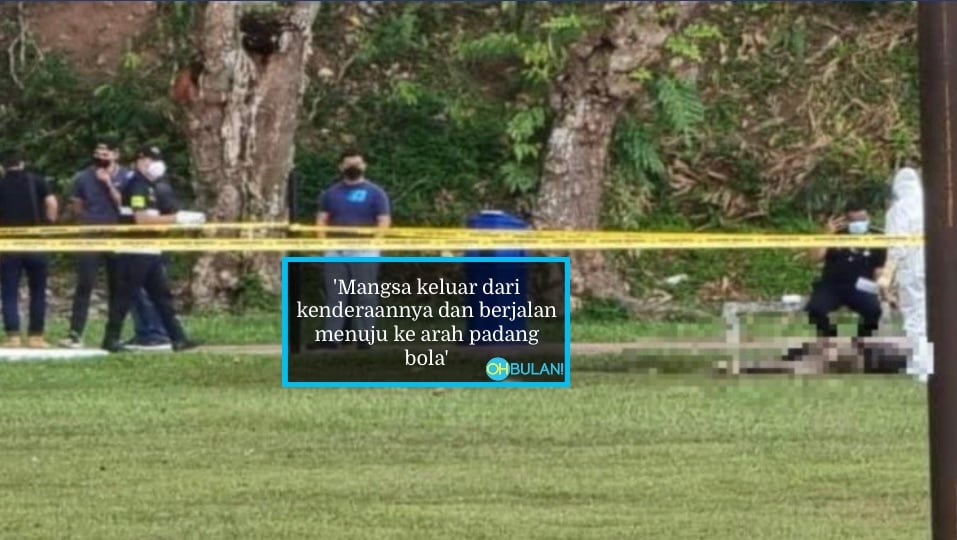 Mayat Wanita Dengan Kesan Terbakar Seluruh Badan Ditemui Di Padang Bola