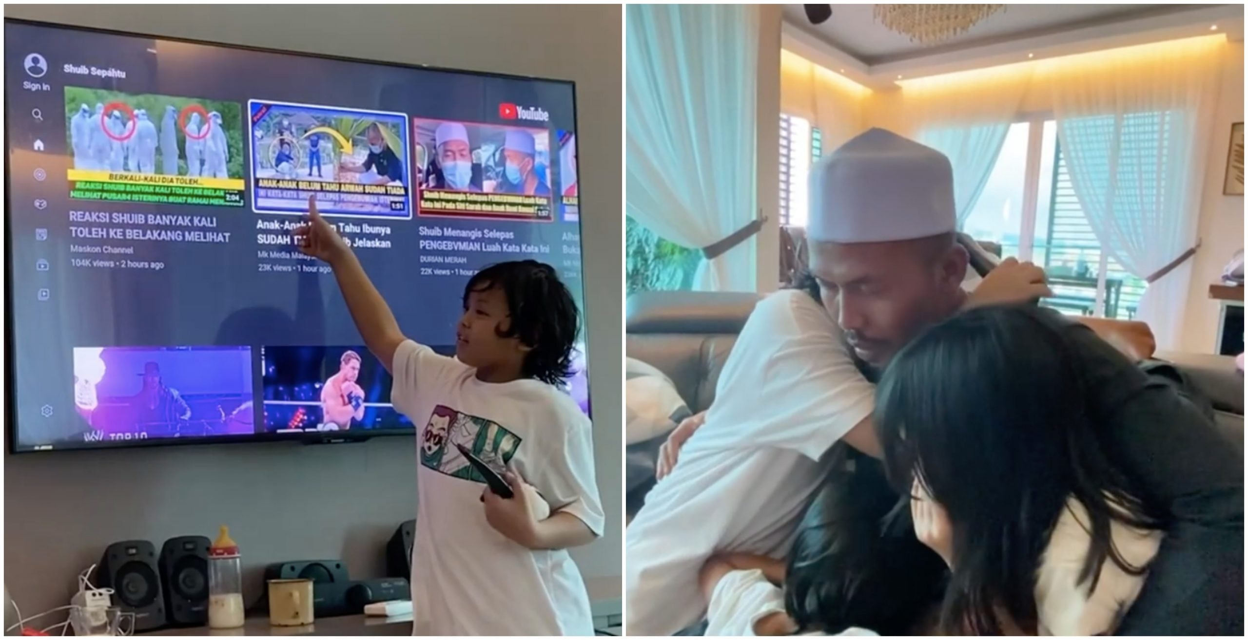 [VIDEO] ‘Daddy, Betul Ke Ni? Siapa Dalam Kubur Tu?’