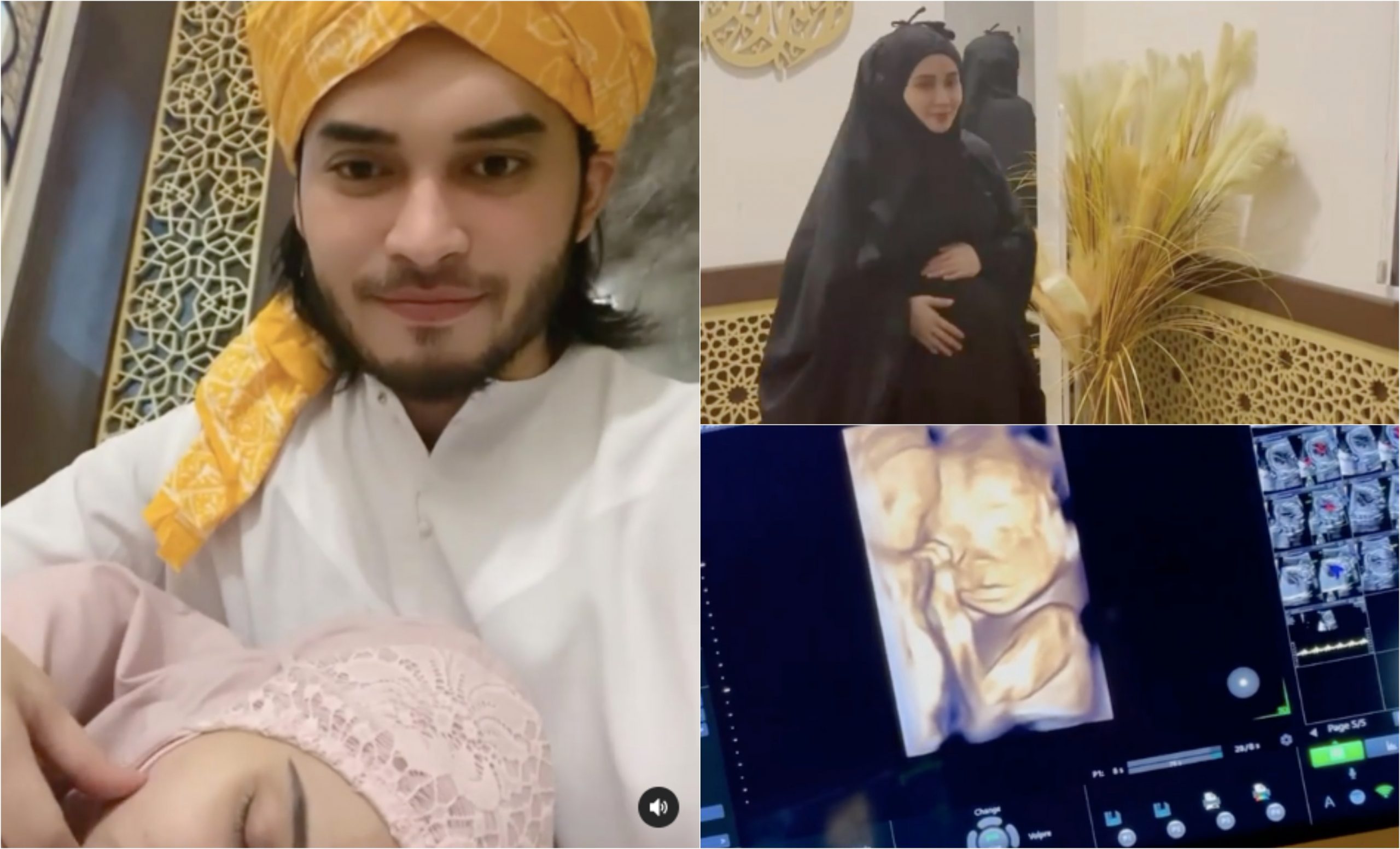 ‘Jangan Tutup Kilang Dulu Ye..’ – Aeril Zafrel & Wawa Zainal Bakal Timang Cahaya Mata Keempat