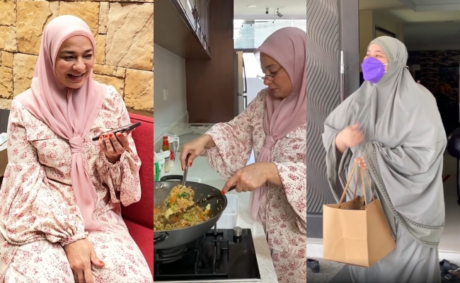 Pengikut Mengidam Nasi Goreng Daging Harimau, Ibu Neelofa Tunai Permintaan Siap Hantar Depan Rumah