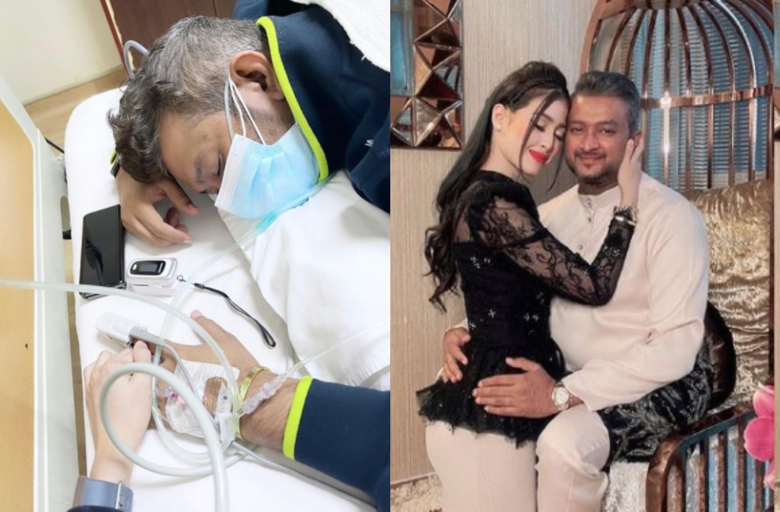 Tahap Oksigen Suami Semakin Menurun, Eina Azman Pohon Doa Orang Ramai